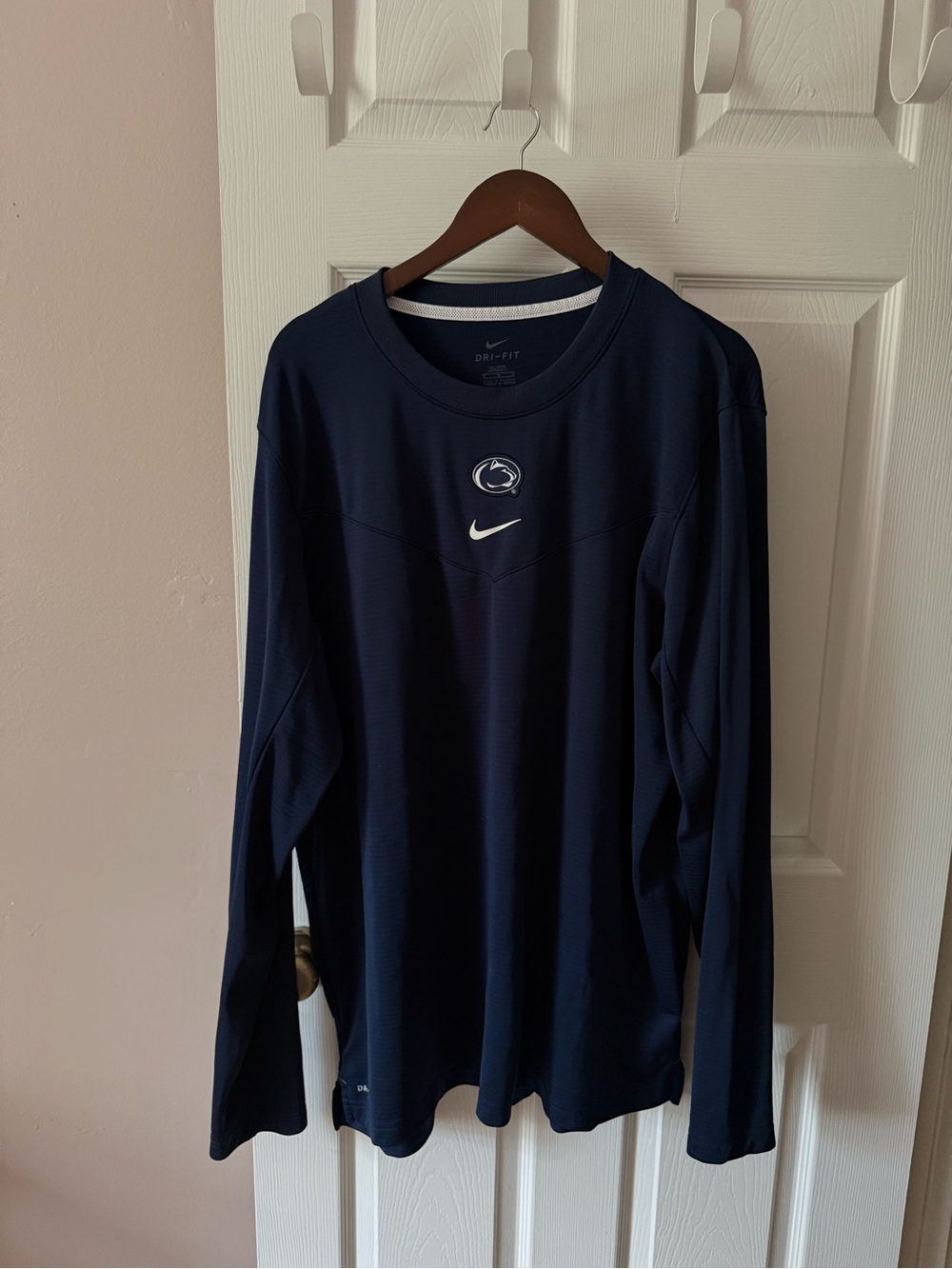 Nike Penn State Nittany Lions Pullover Crewneck Sweatshirt Blue Men’s XL